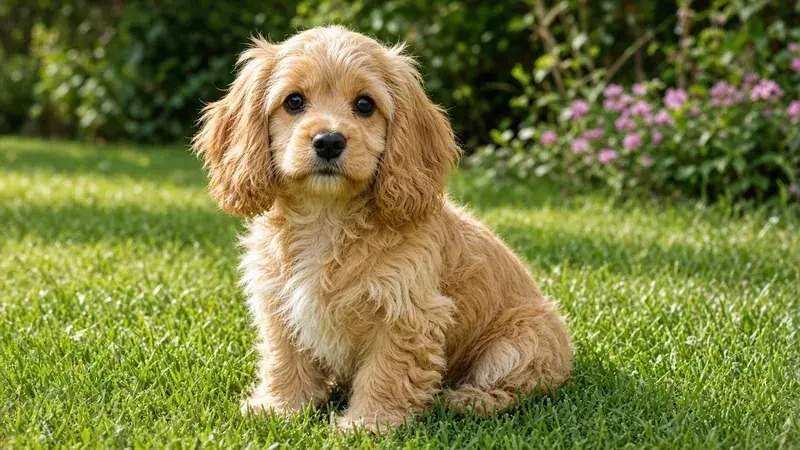 Cock-a-Tzu, kruising van Cocker Spaniël × Shih Tzu