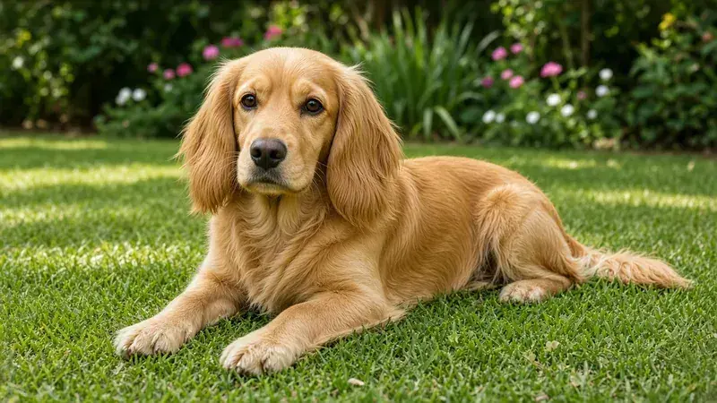 Golden Cavalier, kruising van Golden Retriever × Cavalier King Charles Spaniël