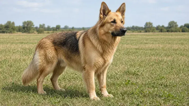 Golden Shepherd, kruising van Golden Retriever × Duitse Herder