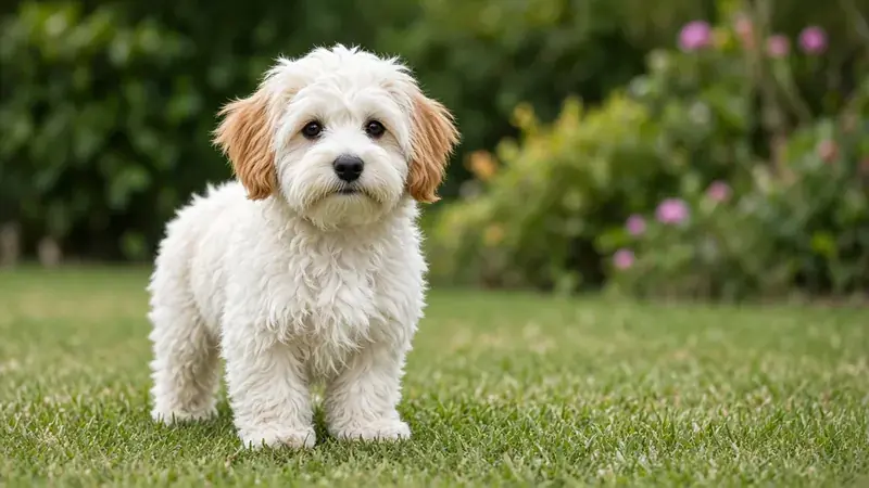 Havachon, kruising van Havanezer × Bichon Frisé